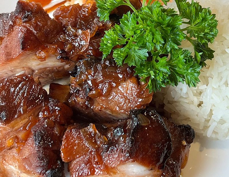 Schweinerippchen Barbecue