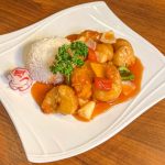 41 Crevetten Süss Sauer