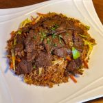 84 Gebratener Reis mit Rindfleisch